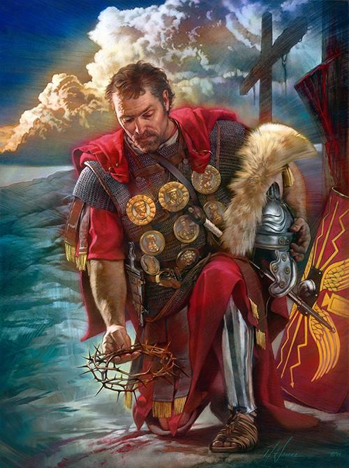 The Roman Centurion Studio Canvas Giclée (large) Hart Classic Editions