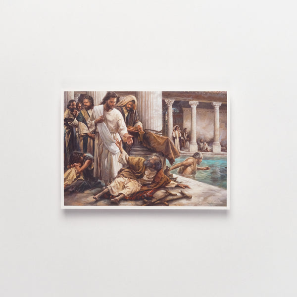 At the Pool of Bethesda (5x7)