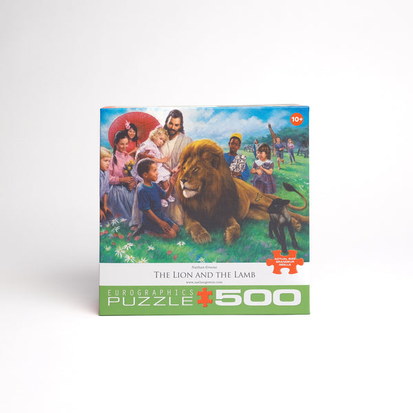 The Lion and the Lamb Puzzle (500) – Hart Classic Editions