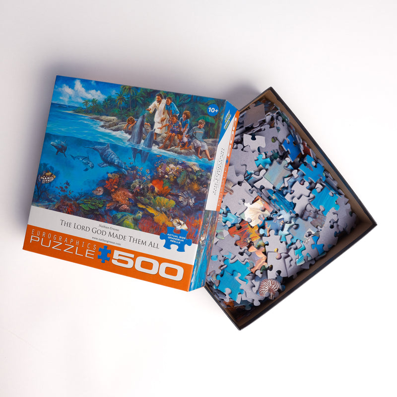 The Lord God Made Them All Puzzle (500)