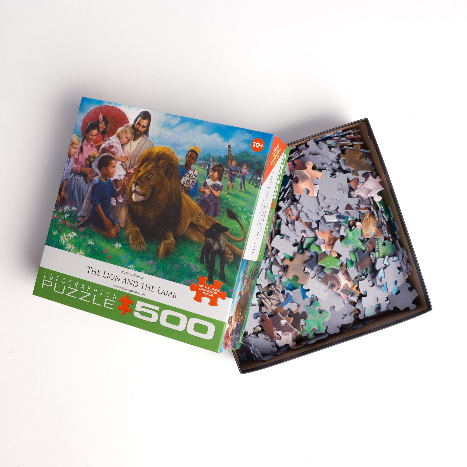 The Lion and the Lamb Puzzle (500) – Hart Classic Editions