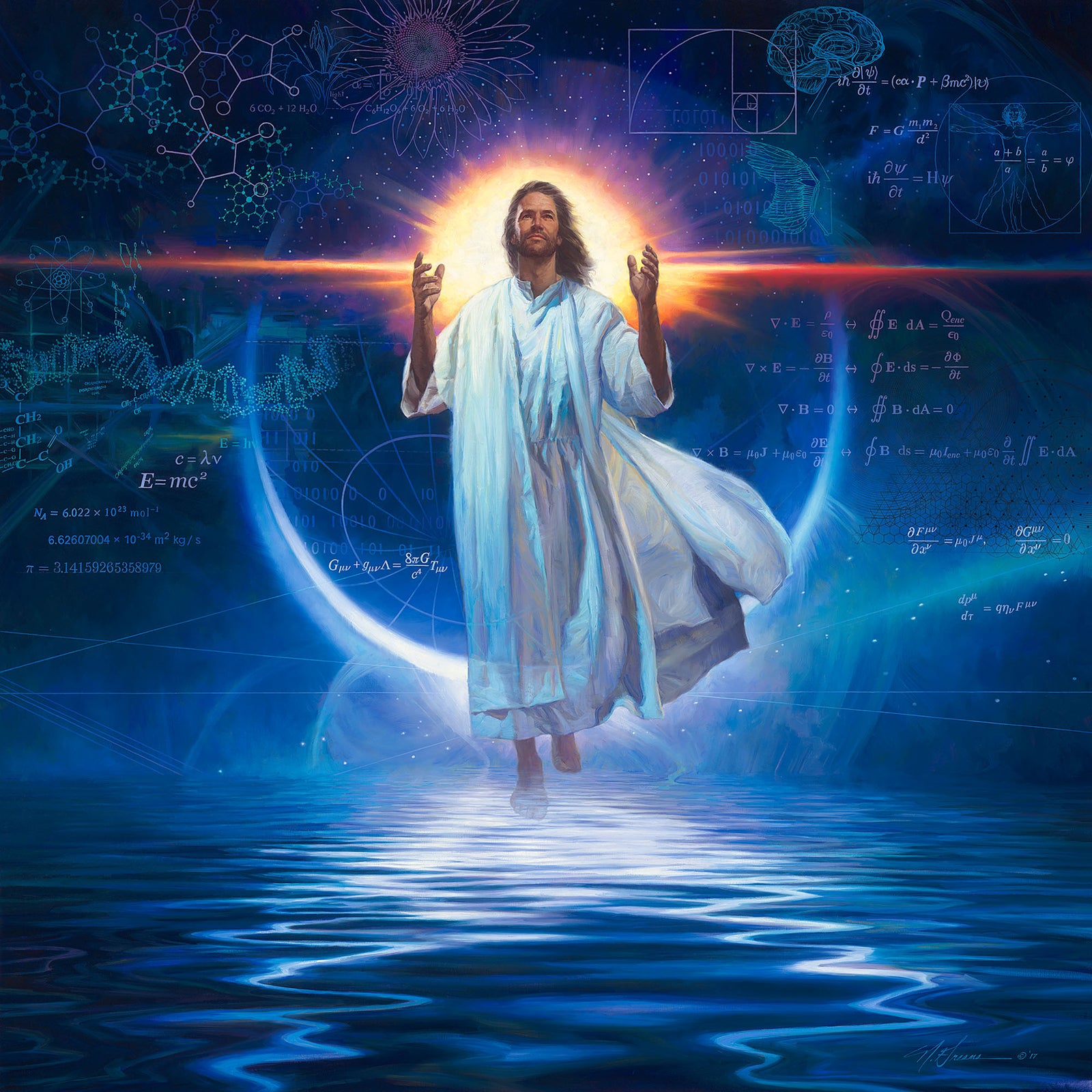 God's Creation Holy-D (アーティスト) Days of Creation 05 – The Fifth Day Gallery Wrap Studio Canvas