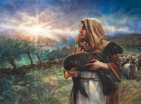 Light Over Bethlehem Watercolor Giclée (large)